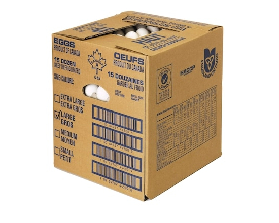 White Eggs, Medium Tray Pack - 180.0 EA