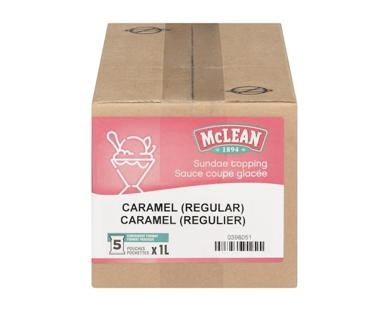 McLean Topping, Caramel - 5.0 L