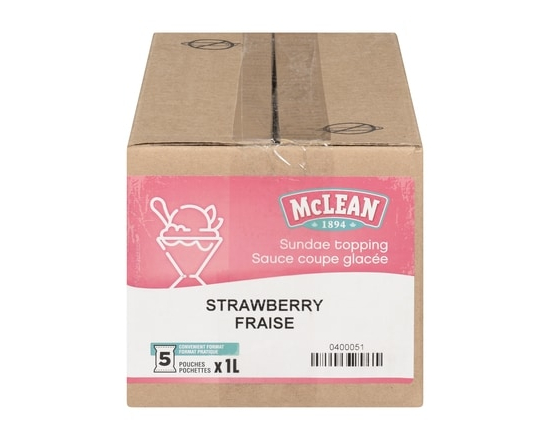 Strawberry Topping - 5.0 L
