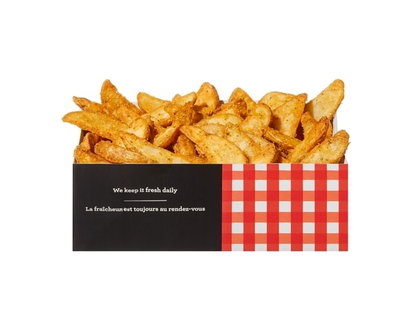 Small Potato Wedges (After 11am) - 153.0 G