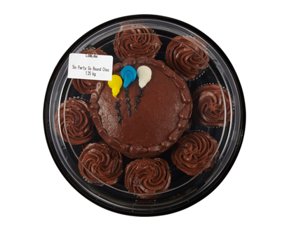 Round Chocolate Cake - 1.1 KG