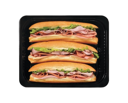 The Big Sub Sandwiches, 3 Pack - 850.0 G