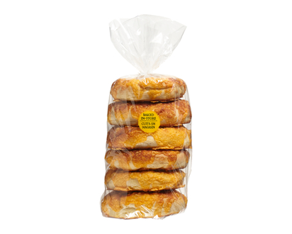Bagel au fromage à la montréalaise emballage de 6 - 434.0 G