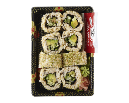 T&T Brown Rice Avocado & Cucumber Roll (After 11am) - 210.0 G