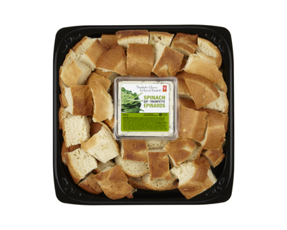 Sourdough & Spinach Dip Party Tray - 961.0 G