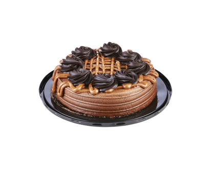 Chocolate Caramel Single Layer Cake - 510.0 G