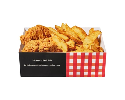 3 Chicken Strips & Potato Wedges (After 11am) - 451.0 G