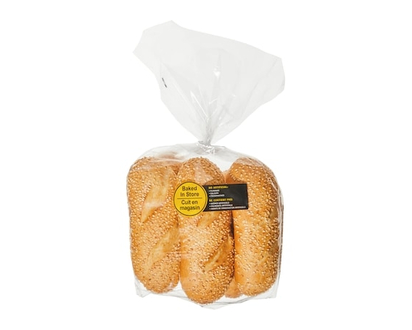Panini Rolls, White Sesame - 357.0 G