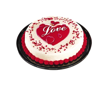 8 Inch Single Layer Base Iced - Vanilla - 451.0 G