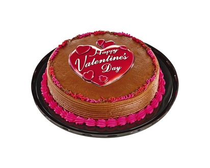 8 Inch Single Layer Base Iced - Chocolate - 451.0 G