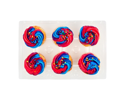 Confetti Unicorn Cupcakes 6Pk - 366.0 G