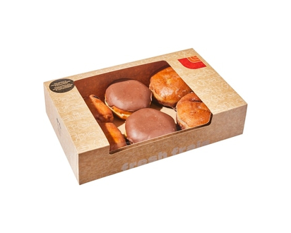 Deluxe Donuts, Assorted 6-pack - 612.0 G