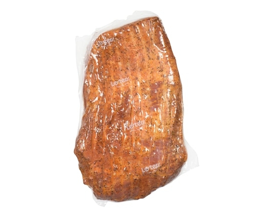Brisket de viande fumée