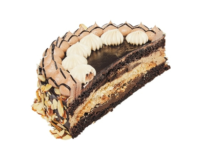 Jamocha Almond Fudge Half Cake - 531.0 G