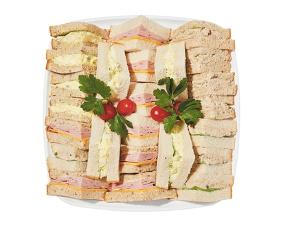 24hr Notice Required - Classic Tea Sandwich Platter - 837.0 G