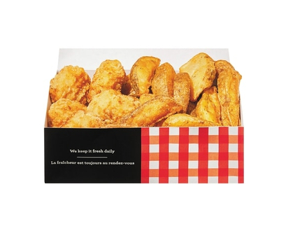 Boneless Bites with Wedges (Available after 11am) - 362.0 G