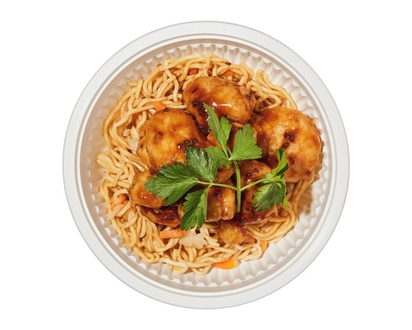 Honey Garlic Pork Power Bowl with Noodles - 340.0 G