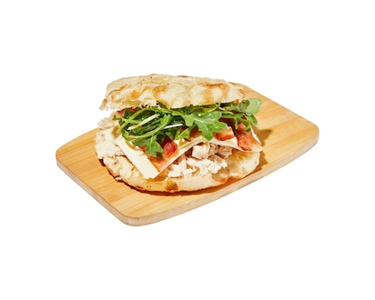 Chicken Bacon Mozzarella Sandwich on Italian Romanaccia - 234.0 G