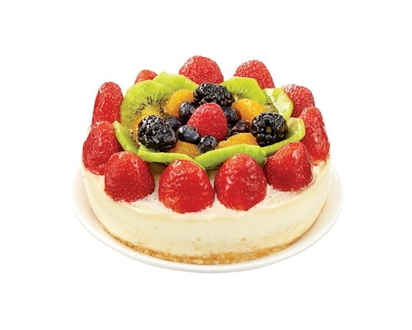 Cheesecake, Plain Fruit Top 6 in - 595.0 G