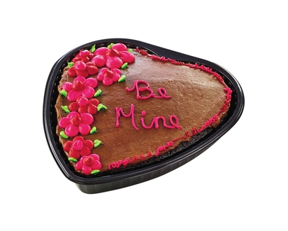 Heart Shape Cake 8 Inch - Chocolate - 272.0 G