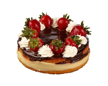 Boston Cake, Fruit Topped - 850.0 G
