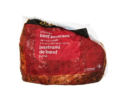 Ziggy's Smoked Beef Pastrami, Fixed Weight - 200.0 G