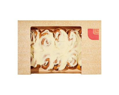 Cinnamon Buns with Cream Cheese Icing, 10 Pack - 816.0 G