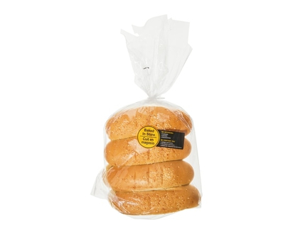 Jumbo Sesame Hotdog Buns, 8 Pack - 496.0 G