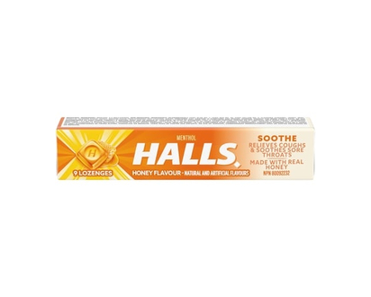 Saveur Miel, pastilles pour la gorge, soulagement des maux de gorge, 9 unités (emballage de 20) - 9.0 EA
