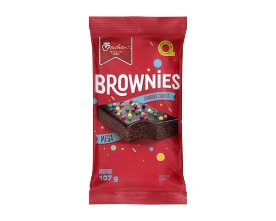 Brownies Mega Candies, Case - 107.0 G