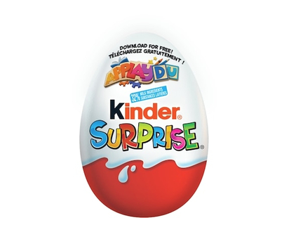 SURPRISE® Milk Chocolate Eggs with Toys, Classic Edition, Case Pack of 24 Eggs - 20.0 G
