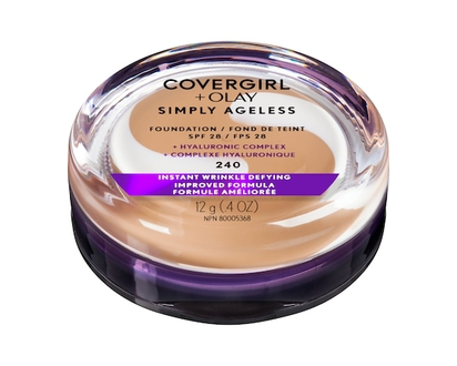 Cover Girl Simply Ageless Foundation Spf 28 240 Natural Beige - 12.0 G