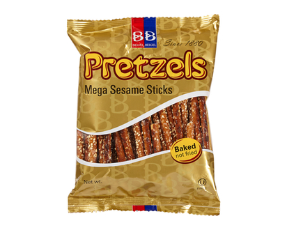 Beigel and Beigel Design B&B Pretzel Mega Sticks - 150.0 G