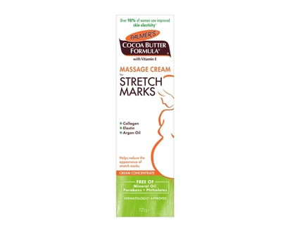Palmers Cocoa Butter Formula® Massage Cream for Stretch Marks and Pregnancy Skin Care - 125 G