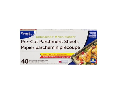 Pre-Cut Parchment Sheets 27 X 30 Cm - 40.0 EA