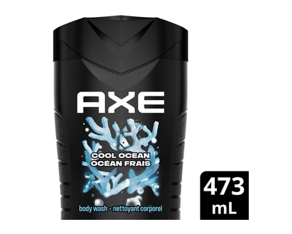 Axe Cool Ocean Men's Body Wash With Essential Oils - 473.0 ML