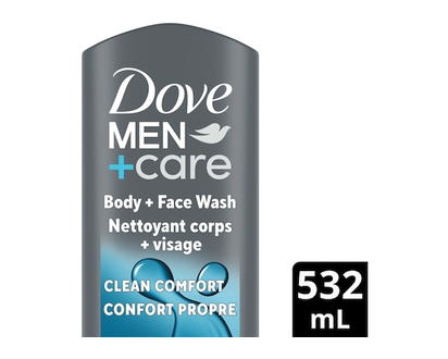 Dove Hydrating Clean Comfort Body and Face Wash - 532.0 ML