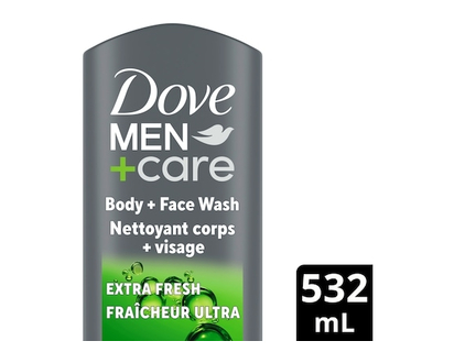 Dove Refreshing Extra Fresh Body and Face Wash - 532.0 ML