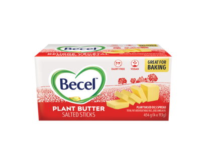 Becel Margarine Salted Plant-Based Sticks - 454.0 G