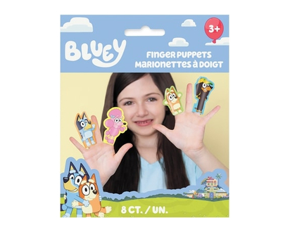 Bluey Finger Puppets - 8.0 EA