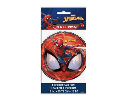 18Pkg Spiderman Foil Balloon - 1.0 EA