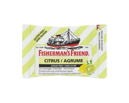 Fisherman's Friend Lozenges Citrus Sugar Free - 22.0 EA