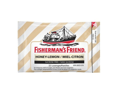 Fisherman's Friend Honey Lemon, Sugar Free - 22.0 EA