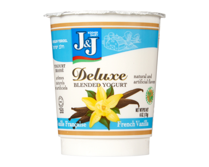 J and J French Vanilla Yogurt - 170.0 G