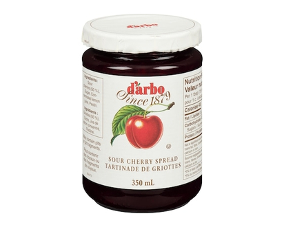 D Arbo Sour Cherry Spread - 350.0 ML
