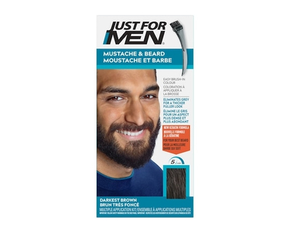 Just For Men Coloration pour moustache et barbe Just for Men Brun foncé - 1 CHA