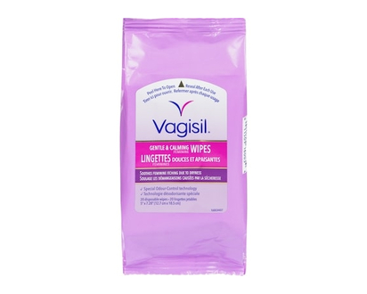 Vagisil® Gentle & Calming Feminine Wipes (Pouch) - 20 PK