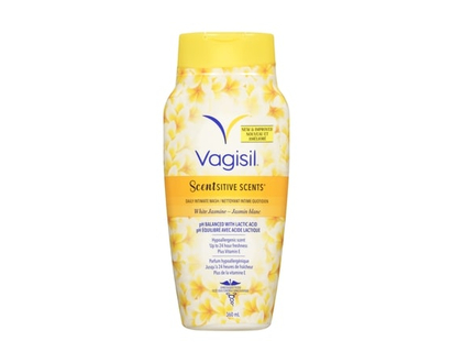 Vagisil Scentsitive scents nettoyant intime quotidien jasmin blanc - 360.0 ML