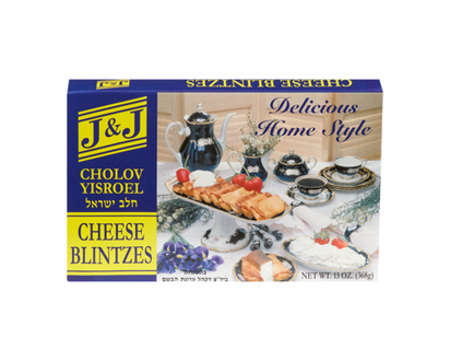 J and J Kosher Cheese Blintzes - 368.0 G