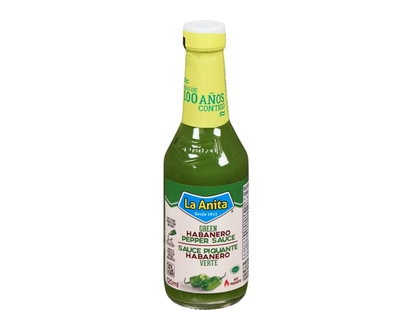La Anita Pepper Sauce Green Habanero Hot - 118.0 ML